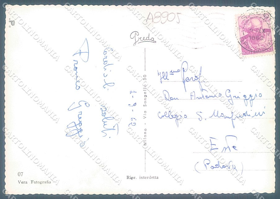 Brescia Salò Lago di Garda Traghetto saluti da Foto FG cartolina JK3408 – retro