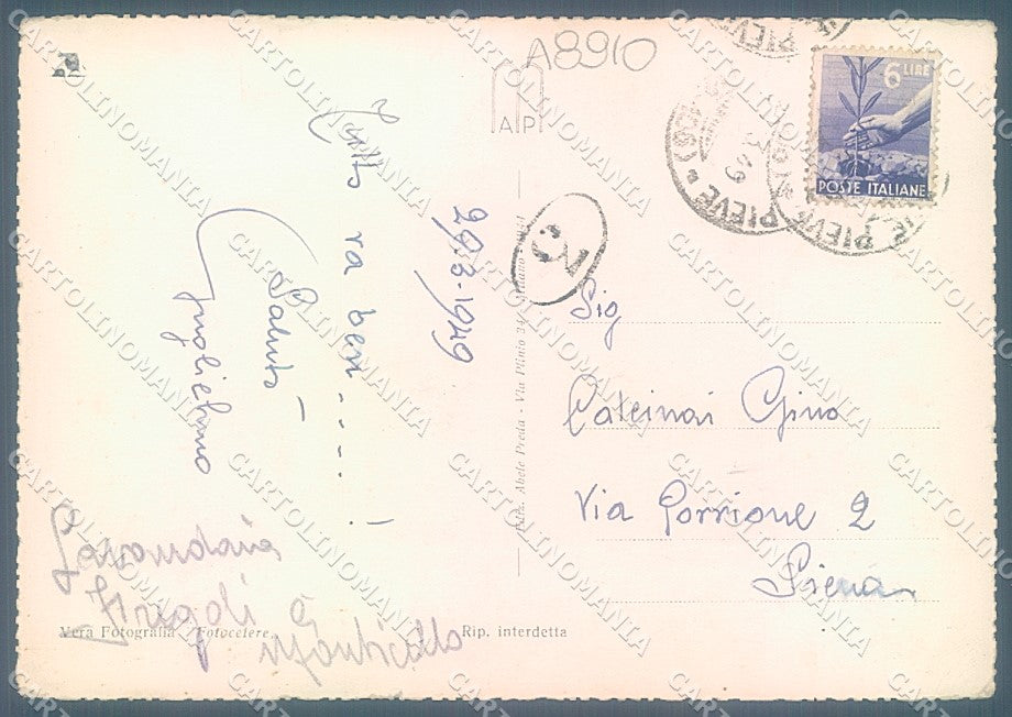 Brescia Lago di Garda Strada del Ponale Foto FG cartolina JK3412 – retro