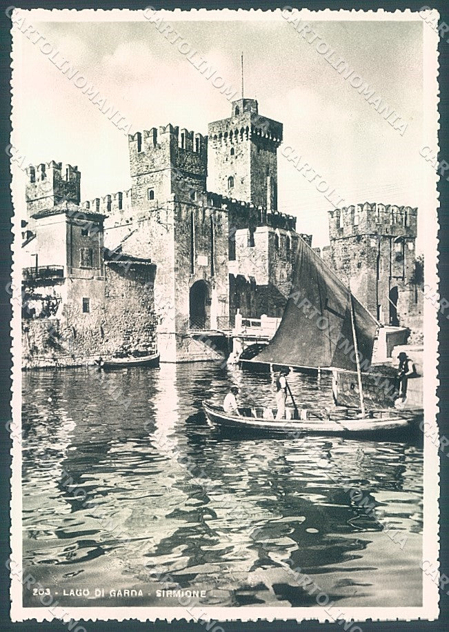 Brescia Sirmione Castello Foto FG cartolina JK3415 – fronte