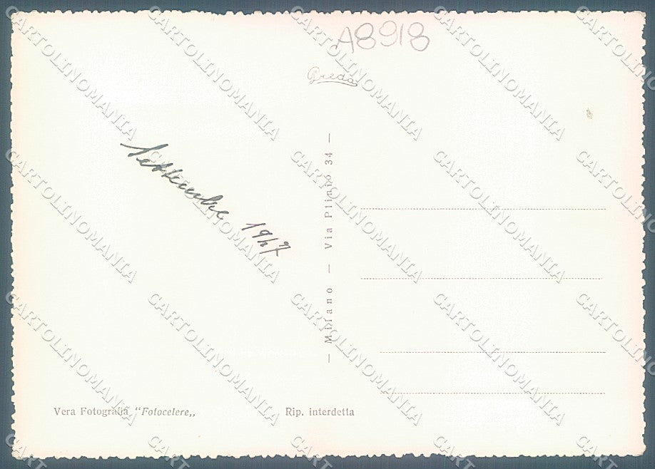 Brescia Sirmione Castello Foto FG cartolina JK3415 – retro
