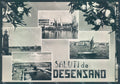 Brescia Desenzano Faro Barche Lago di Garda saluti da Foto FG cartolina JK3422 – fronte