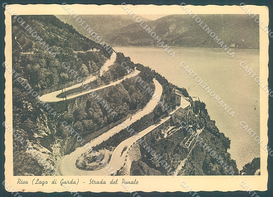Brescia Riva Lago di Garda Strada del Ponale FG cartolina JK3426 – fronte