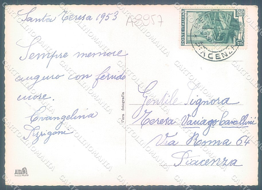 Piacenza Bettola Foto FG cartolina JK3439 – retro