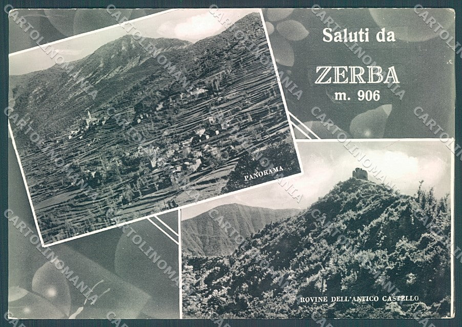Piacenza Zerba saluti da Foto FG cartolina JK3441 – fronte