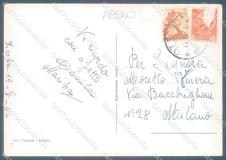 Piacenza Zerba saluti da Foto FG cartolina JK3441 – retro