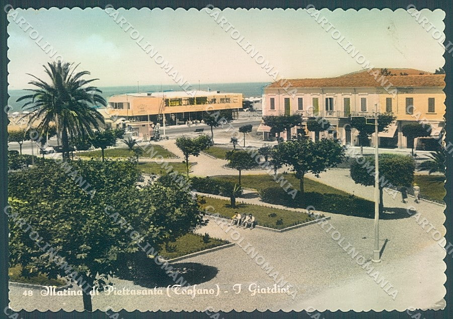 Lucca Pietrasanta Marina Giardini Foto FG cartolina JK3463 – fronte