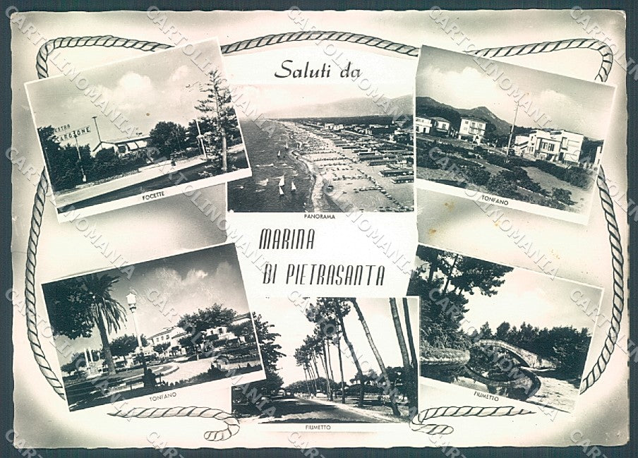 Lucca Pietrasanta Marina saluti da Alterocca 1602 Foto FG cartolina JK3466 – fronte