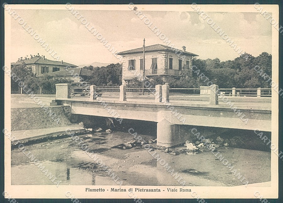Lucca Pietrasanta Marina Fiumetto FG cartolina JK3470 – fronte