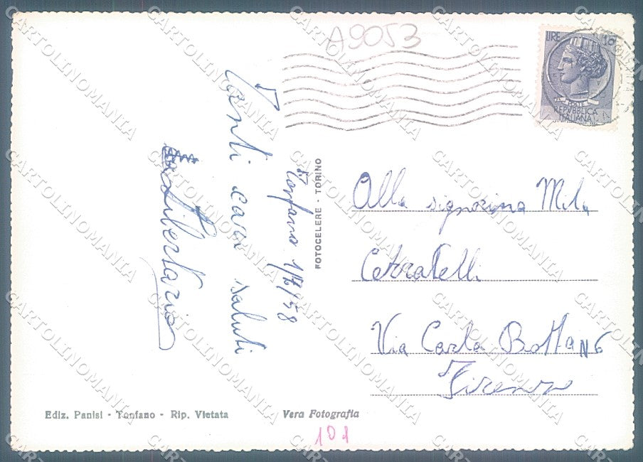 Lucca Pietrasanta Marina saluti da Foto FG cartolina JK3472 – retro