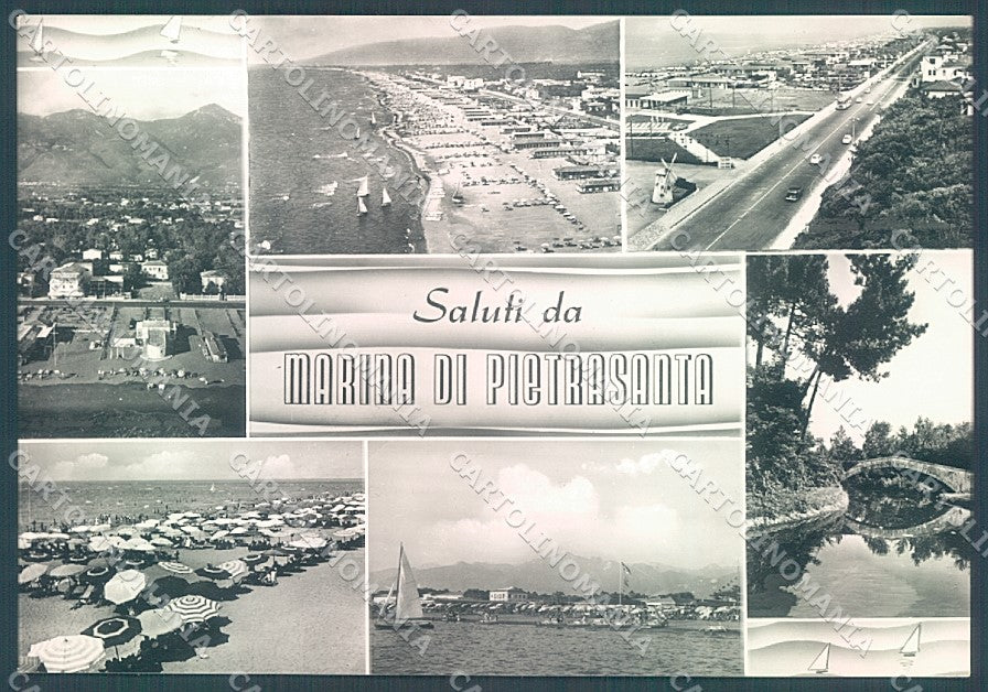 Lucca Pietrasanta Marina saluti da Alterocca 22585 Foto FG cartolina JK3474 – fronte