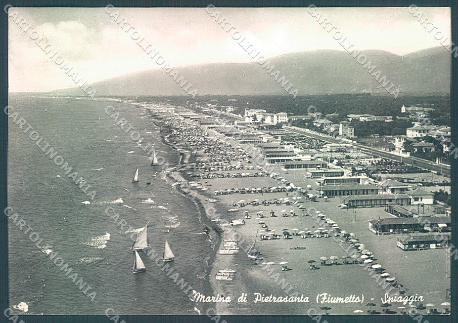 Lucca Pietrasanta Fiumetto Spiaggia Alterocca 58702 Foto FG cartolina JK3478 – fronte