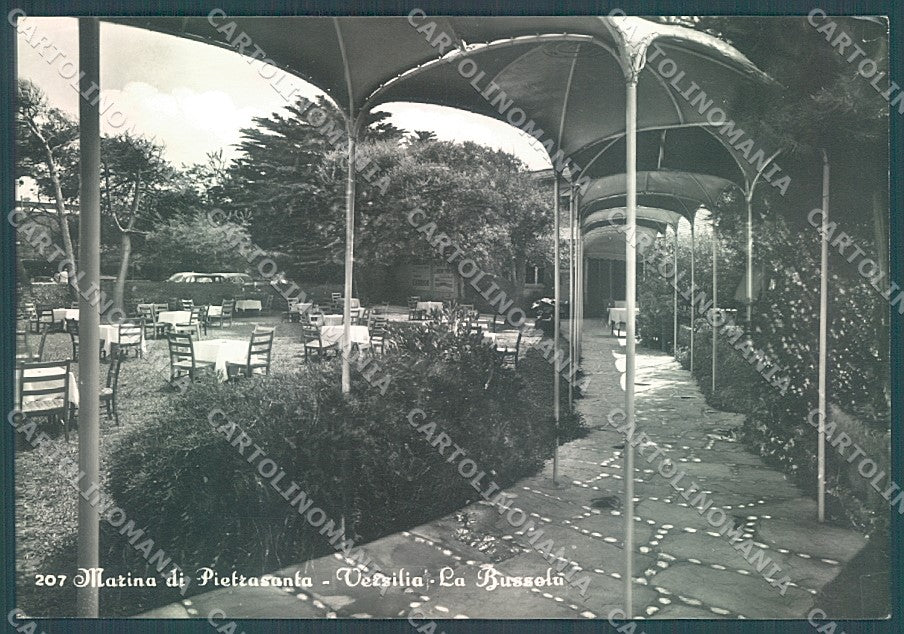 Lucca Pietrasanta Marina Ristorante La Bussola Foto FG cartolina JK3481 – fronte