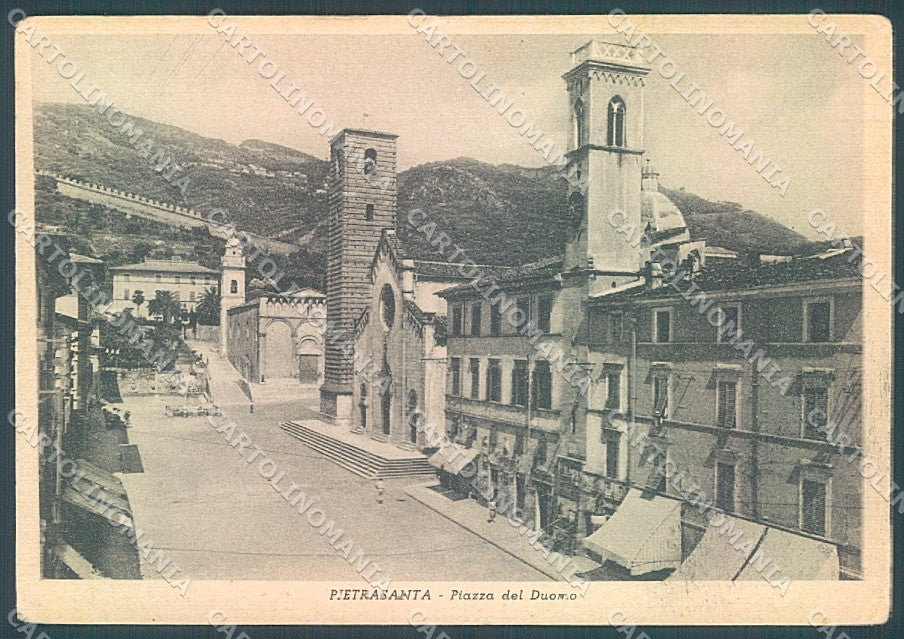 Lucca Pietrasanta Piazza del Duomo FG cartolina JK3483 – fronte