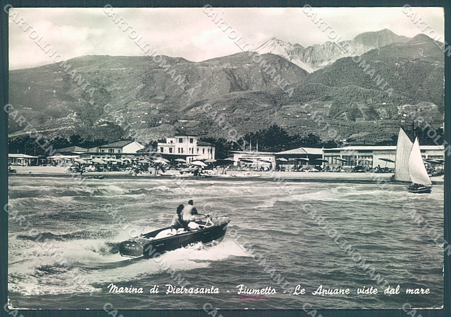 Lucca Pietrasanta Marina Fiumetto Foto FG cartolina JK3488 – fronte