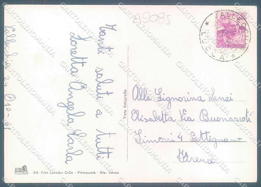 Lucca Pietrasanta Vallecchia Chiesa Foto FG cartolina JK3492 – retro