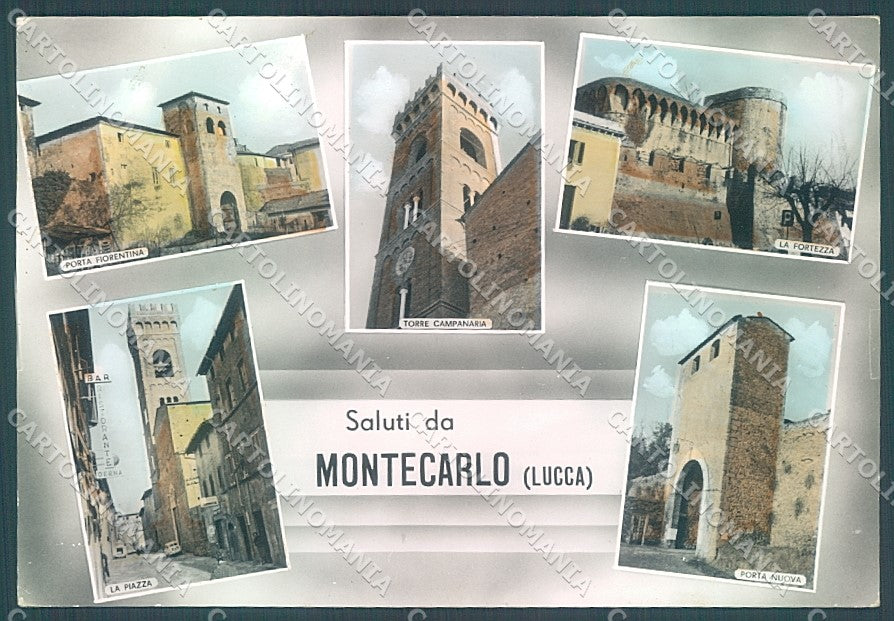 Lucca Montecarlo Castello Alterocca 20071 saluti da Foto FG cartolina JK3494 – fronte