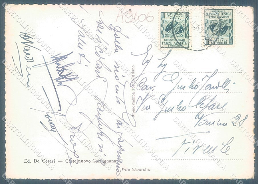 Lucca Garfagnana Pontecosi Foto FG cartolina JK3498 – retro