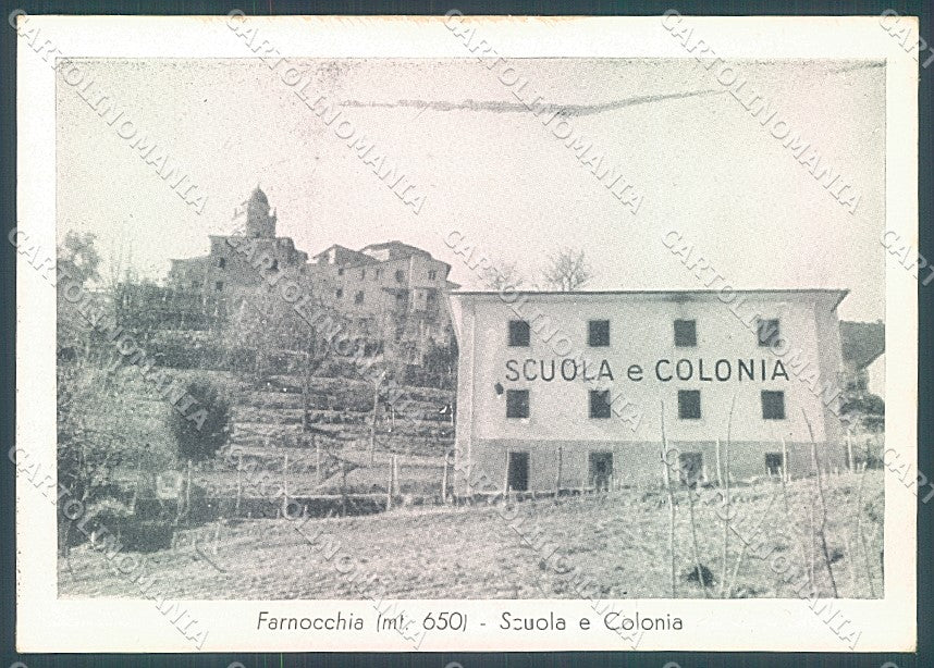 Lucca Stazzema Farnocchia Scuola Colonia FG cartolina JK3508 – fronte