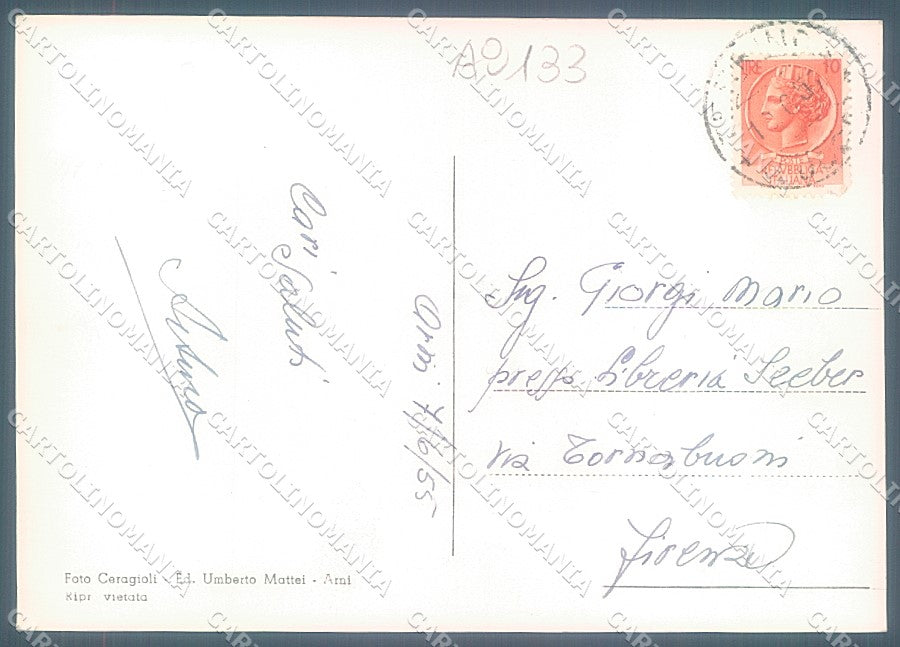 Lucca Stazzema Arni Foto FG cartolina JK3509 – retro