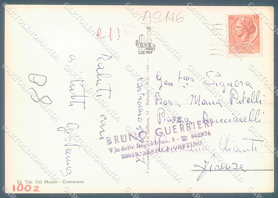 Forlì Castrocaro Terme Foto FG cartolina JK3515 – retro