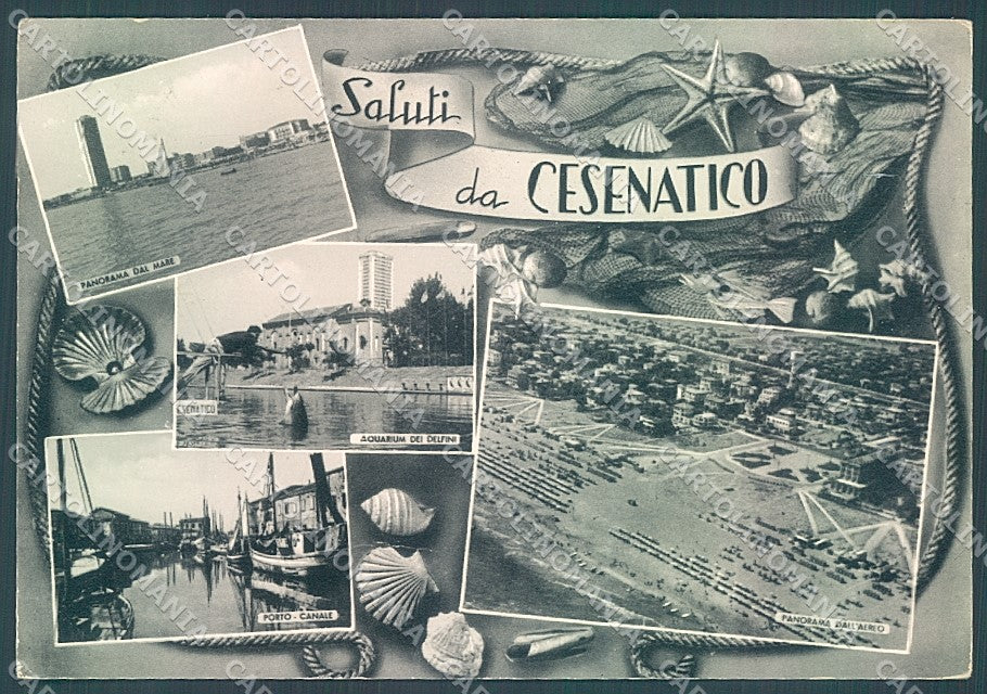 Forlì Cesenatico Alterocca 42005 saluti da Foto FG cartolina JK3530 – fronte
