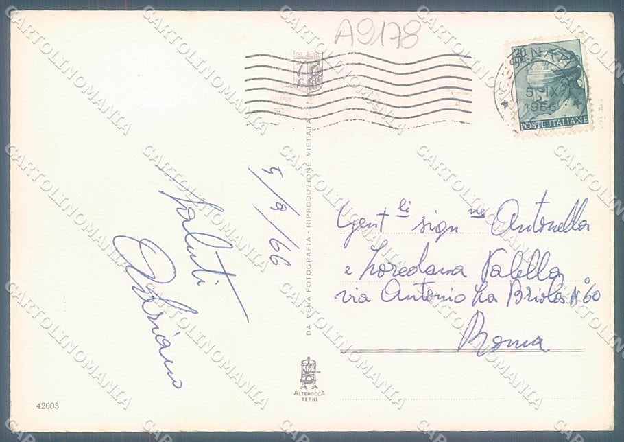 Forlì Cesenatico Alterocca 42005 saluti da Foto FG cartolina JK3530 – retro