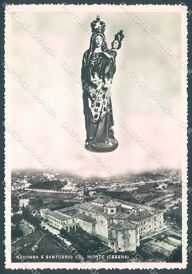 Forlì Cesena Città Santuario del Monte Foto FG cartolina JK3533 – fronte