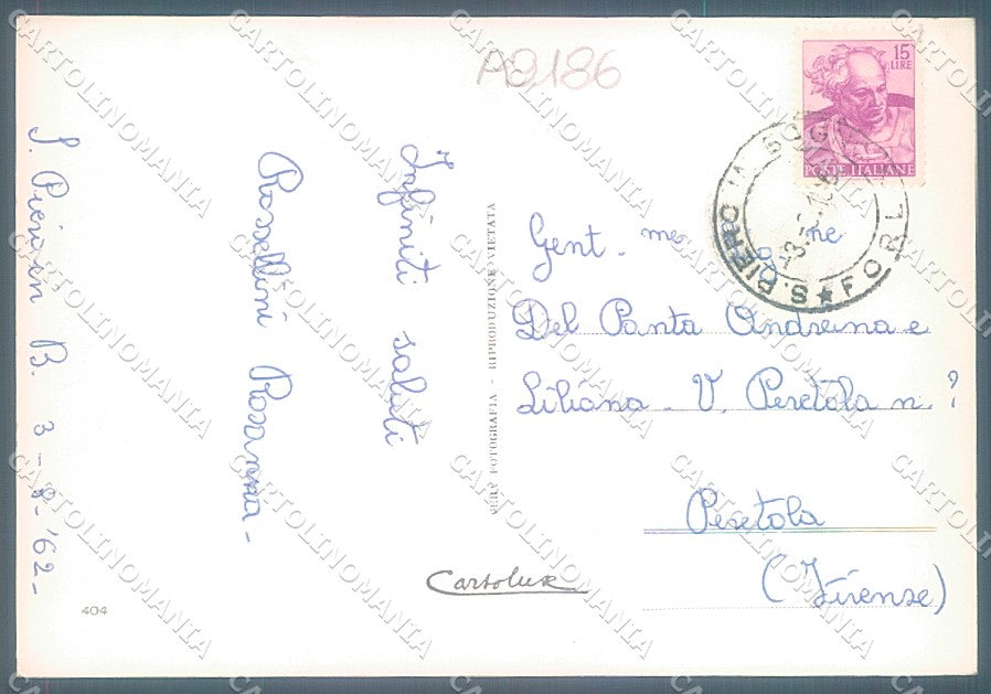 Forlì Bagno di Romagna S. Piero Foto FG cartolina JK3534 – retro