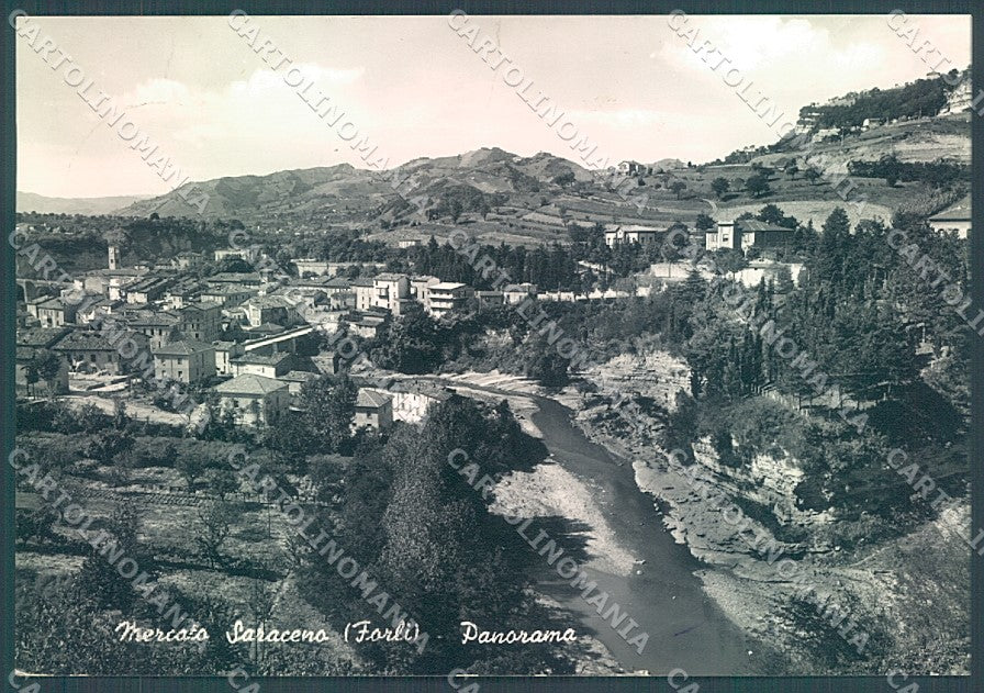 Forlì Mercato Saraceno PIEGHINE Foto FG cartolina JK3538 – fronte