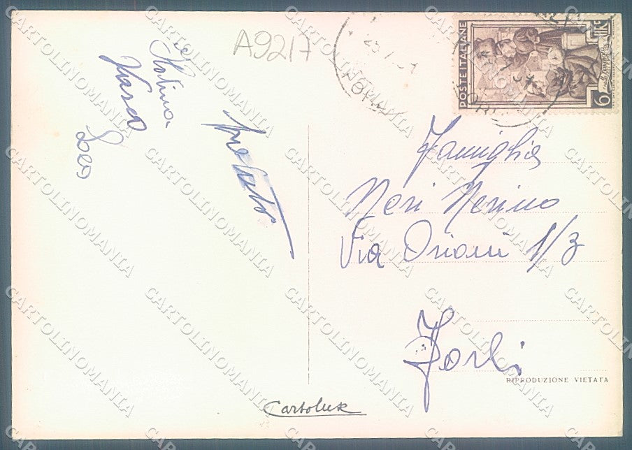 Forlì S. Sofia di Romagna Campigna Osteria Foto FG cartolina JK3552 – retro