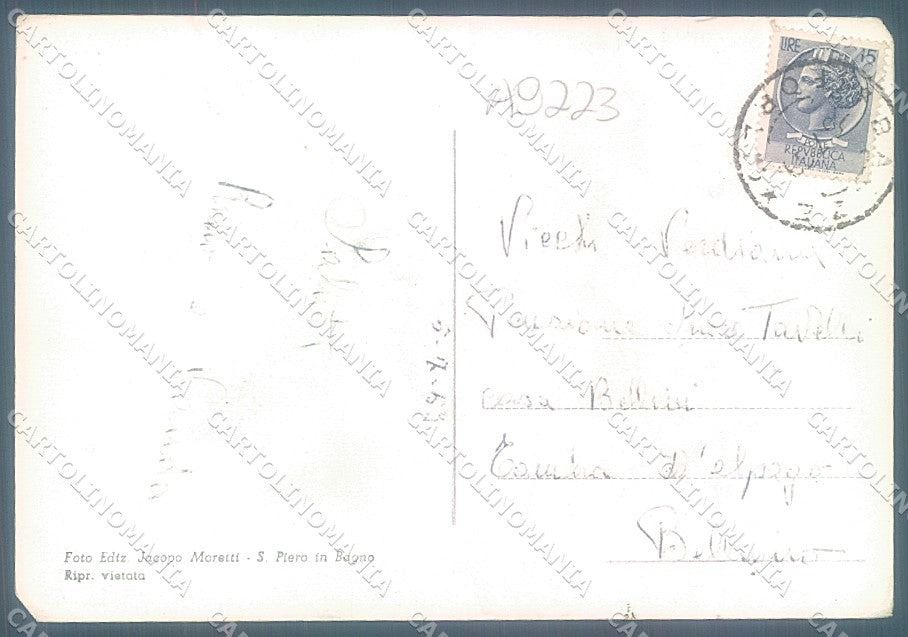 Forlì Verghereto Balze ABRASA Foto FG cartolina JK3554 – retro