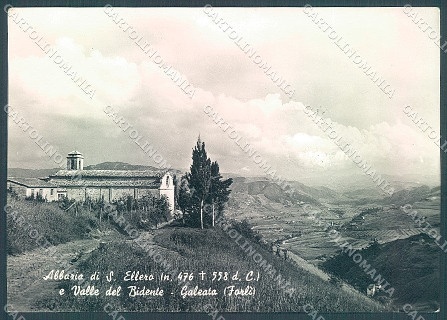 Forlì Galeata Abbazia Valle del Bidente Foto FG cartolina JK3557 – fronte