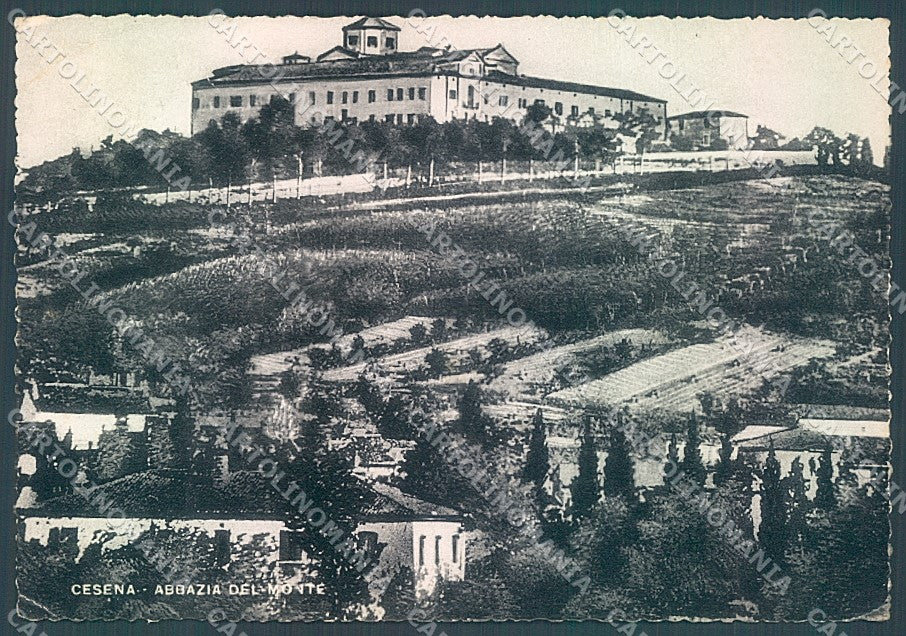 Forlì Cesena Città Abbazia del Monte Foto FG cartolina JK3558 – fronte