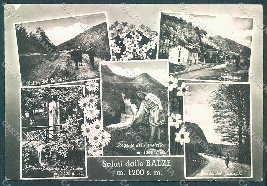 Forlì Verghereto Balze saluti da PIEGA ANGOLO Foto FG cartolina JK3561 – fronte