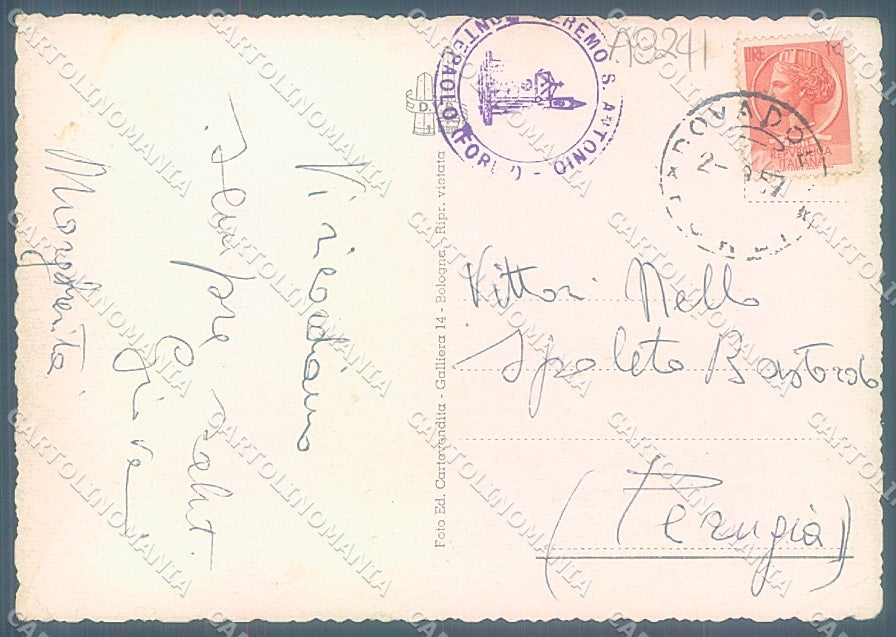 Forlì Dovadola Santuario PIEGHINE ANGOLO FG cartolina JK3566 – retro