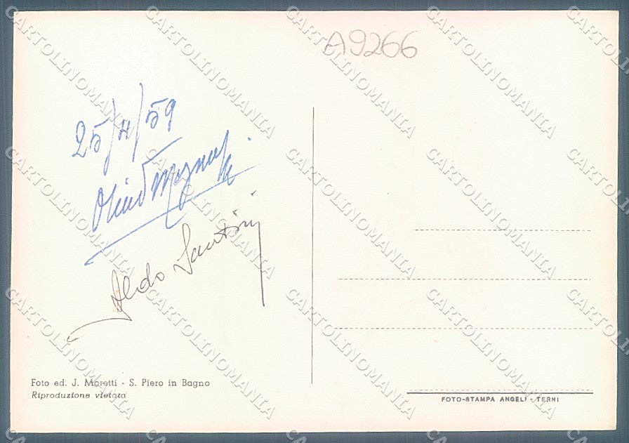 Forlì Verghereto Monte Fumaiolo Foto FG cartolina JK3580 – retro