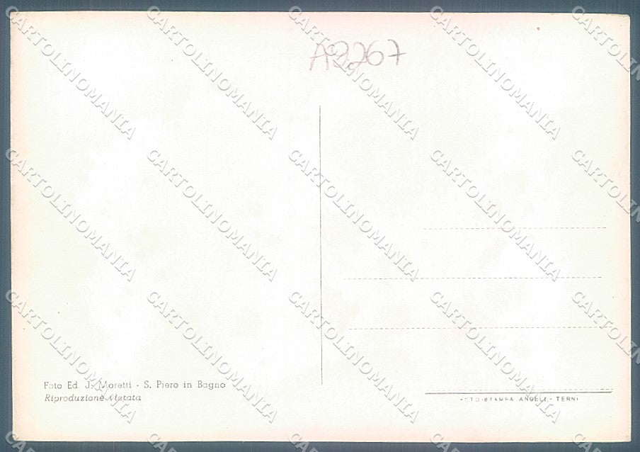 Forlì Bagno di Romagna Foto FG cartolina JK3581 – retro