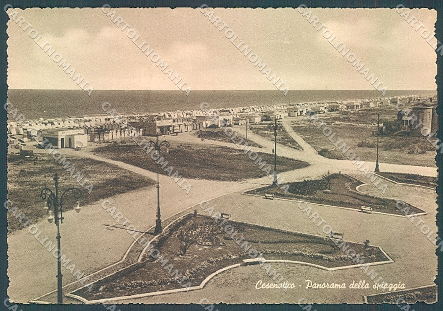 Forlì Cesenatico Spiaggia FG cartolina JK3589 – fronte