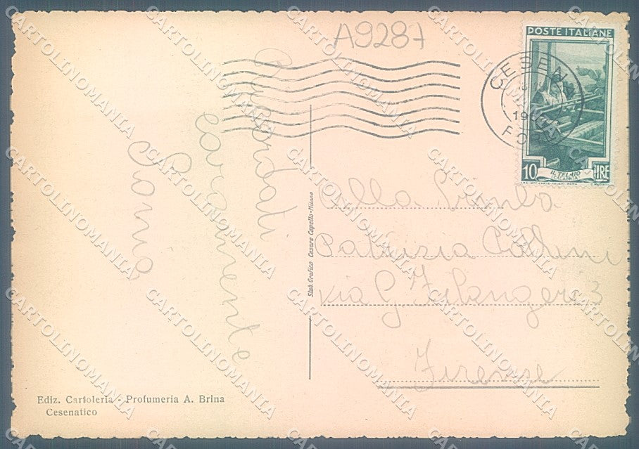 Forlì Cesenatico Spiaggia FG cartolina JK3589 – retro
