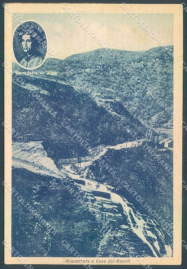 Forlì S. Benedetto in Alpe Acquacheta Dante FG cartolina JK3592 – fronte