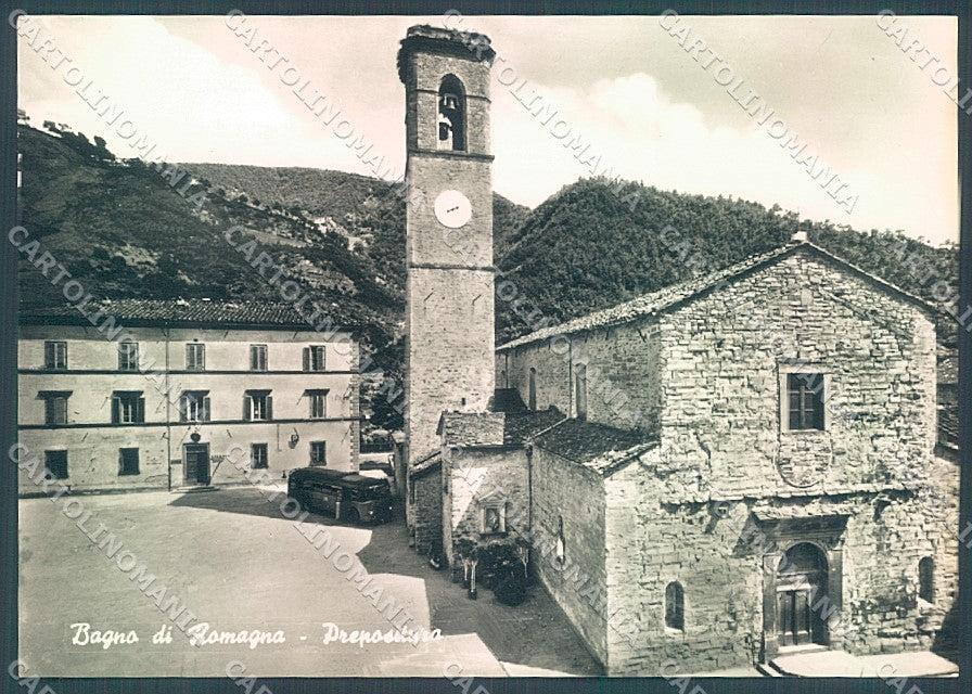 Forlì Bagno di Romagna Chiesa Foto FG cartolina JK3619 – fronte