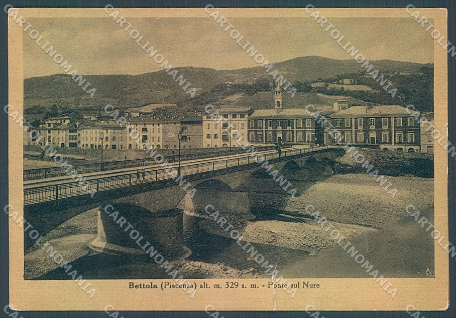 Piacenza Bettola Ponte sul Nure STRAPPO FG cartolina JK3627 – fronte