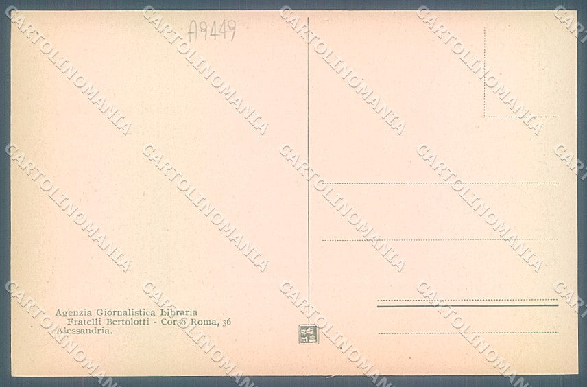 Alessandria Castello Marengo Modiano cartolina JK3659 – retro