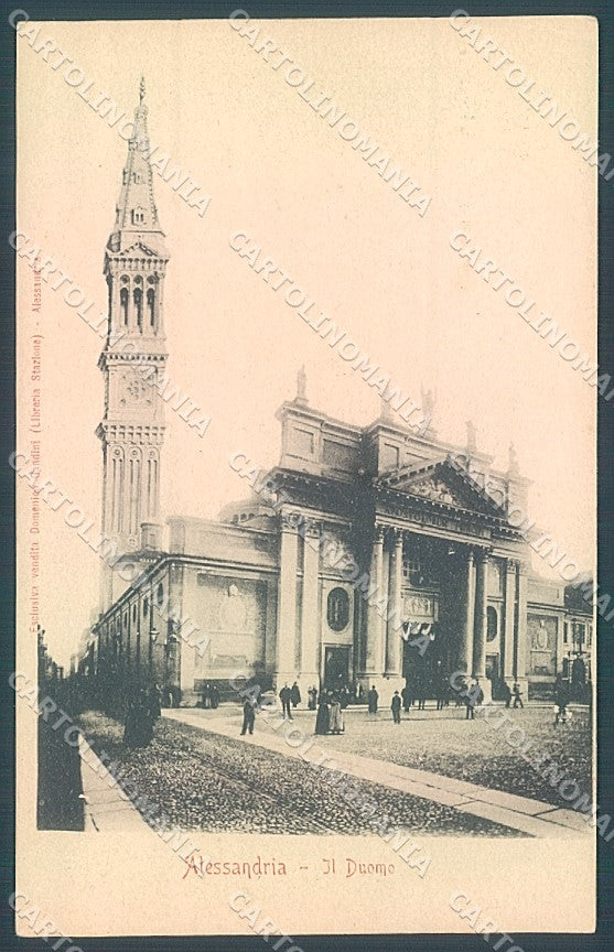 Alessandria Città Duomo cartolina JK3676 – fronte