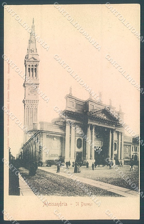 Alessandria Città Duomo cartolina JK3676 – fronte