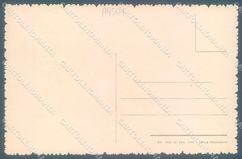 Alessandria Casale Monferrato Fiume Po cartolina JK3690 – retro