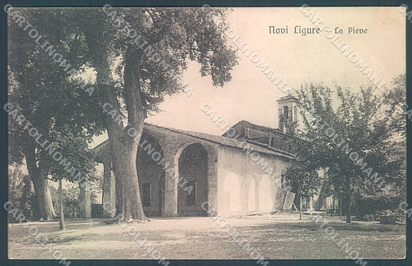 Alessandria Novi Ligure Pieve cartolina JK3696 – fronte