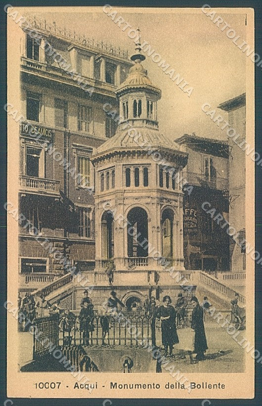 Alessandria Acqui Terme Monumento della Bollente cartolina JK3701 – fronte