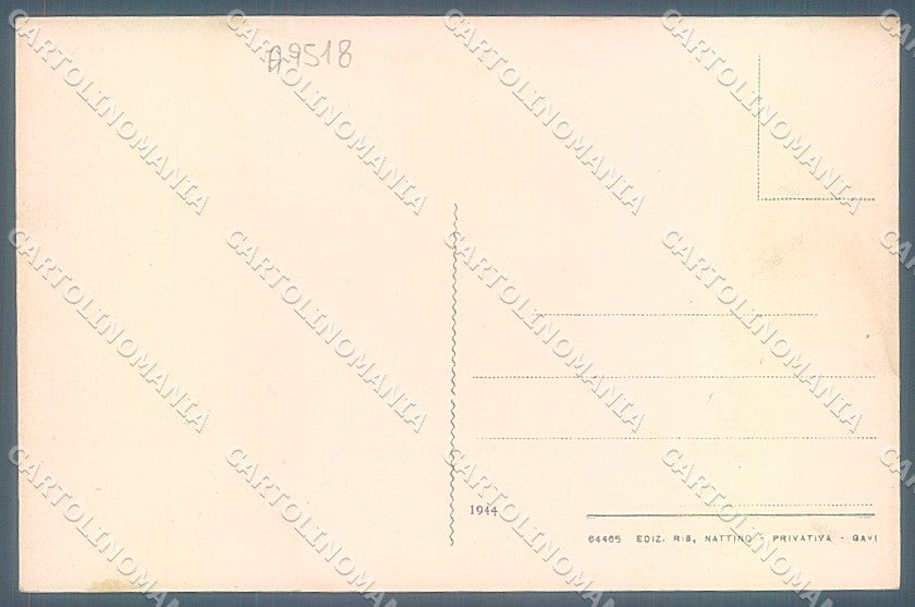 Alessandria Gavi Lago Lomellina TRACCE UMIDO cartolina JK3703 – retro