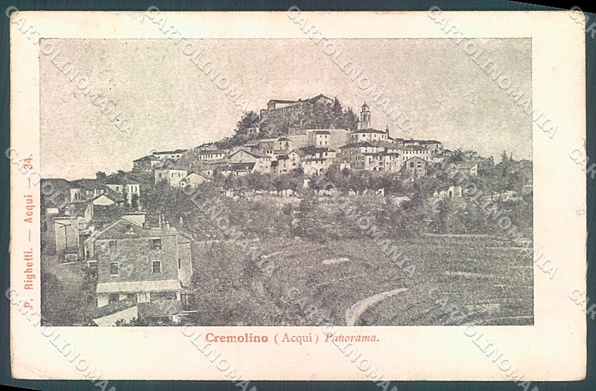 Alessandria Cremolino cartolina JK3705 – fronte